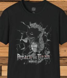 Bandai | Attack on Titan Pattern 2026 Series Mens and Womens Spring/summer New Pure Cotton T-shirts Comfortable Breathable High-quality