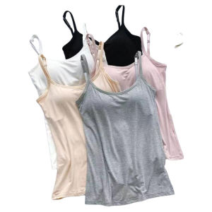 Modal Strapless Vest Womens Integrated Sports Bra Underwear Close-Fitting Summer Autumn Winter New Style Simple Design