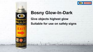 Bosny Phosphorescent Glow In Dark Spray Paint No. 3000 B111 - 225g