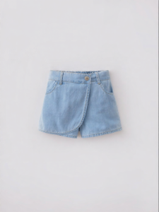 Marc&Janie | Fashionable and Versatile Girls Denim Skirted Pants