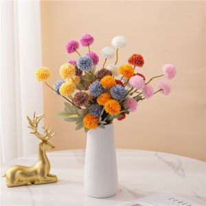 MONLEYTA | Đạo cụ chụp ảnh hoa cúc nhỏ bóng ma cho trang trí nhà cưới mùa thu phong cách hiện đại đơn giản