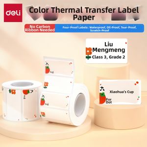 deli | Multipurpose Waterproof Self-Adhesive Thermal Printing Labels