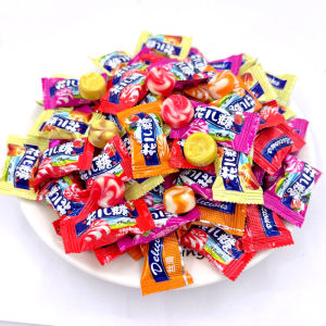 Wedding Hard Candy Snacks Mixed Flavors Fruit Children Milk Flavor Holiday Goods Lucky Monkey Brand Traditional Candy