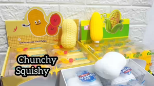 Crunchy Squishy Toy Corn Peanut Soap Squeeze Slow Rising Mainan Squishy Jagung Kacang Sabun Bunyi Picit Cripsy 脆脆捏捏乐