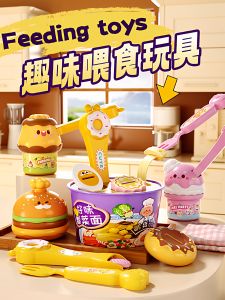 Bộ Đồ Ăn Cho Búp Bê Mimi Pudding Đồ Chơi Giả Mạo Hình Bao Bì Mì Ăn Liền Hình Thỏ Hình Gấu Cho Bé Gái Từ 4-14 Tuổi