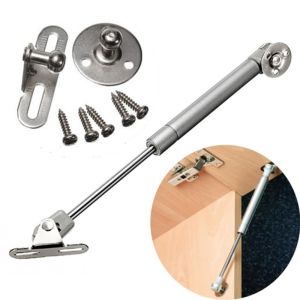 Home Door Stay Door Lift 100N Pneumatic Support Hydraulic Gas Spring Furniture Hinges Kitchen Cabinet Lifting Support Tools