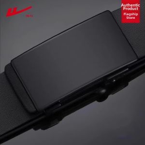 Warrior | Men Leather Belt Genuine Cowhide No Pin Automatic Buckle