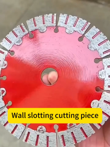Grooving Cutting Disc 1.8MM Thickness High Hardness Sharp Wear Resistant Powerful Cutting Effect Perfect For Concrete Cement Wall Stone Cutting For Construction Site Household Renovation And Daily Building Maintenance Work