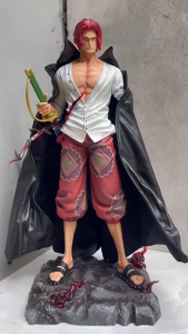 [67cm] Mô hình cao cấp Shank tóc đỏ Figure Onepiece hải tặc Shanks JT Studio One Piece áo choàng da shanks 67cm JT-007