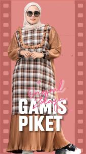 GAMIS ZOLAQU TERBARU 2024 Baju Wanita Model Sekarang Dres Hijab Style Modern Jumbo Official Store