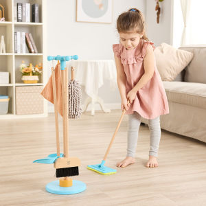 Hape | Cleaning Set Vacuum Dustpan Broom Toy