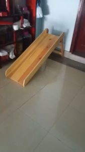 Cầu Trượt Cho Bé Nội Thất Nhà Xanh 82 - Cầu Trượt Gỗ Giúp Các Bé Thỏa Thích Chơi Bền Lâu Theo Thời Gian