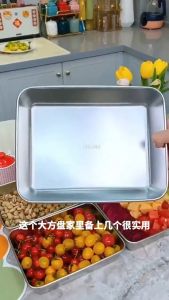 กล่องสแตนเลส กล่องใส่อาหารสแตนเลส พร้อมฝาปิดสนิท กล่องเก็บอาหาร กล่องแสตนเลส 304 พร้อมส่งจากไทย