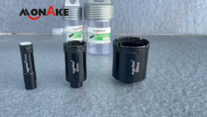 MONAKE Alat Jerman Mata Bor Diamond Holesaw Gerinda M10 wood hole cut Pelubang keramik Kaca Akrilik Granit Marmer