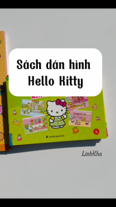 Sách Dán Hình Sticker Hello Kitty - lẻ chọn từng chủ đề - cho bé 3 - 8 Tuổi (Minh Thắng)