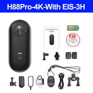 Hot 4K/1080P Mini Magnetic Action Camera H88Pro With EIS WiFi Body Mount POV Bodycam Vlog Motorcycle Helmet Sports Video Cam