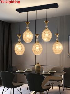 Modern restaurant chandelier dining table bar lamp shop long decorative lamp new style light 27