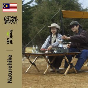 NATUREHIKE Star Jane L01 Aluminium Alloy Egg Roll Outdoor Camping Table