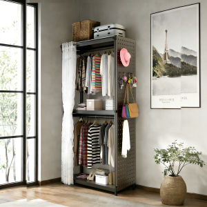XIMIWU | Hanging Closet Organizer Metal