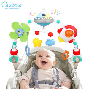 Orzbow Musical Baby Stroller Arch Toys Travel Car Seat Toys Baby Play Arch Crib Accessory Toys Mobile for Bassinet Pram Activity Arch Bar Toys for Babies Infants Stroller Toy - Lazada