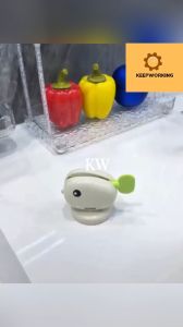 KW Suction Cup Whale Shape Toothpaste Squeezer Rolling Tube Toothpaste Dispenser
