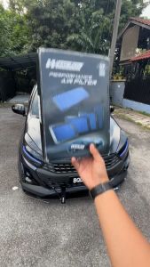 Proton Wira (Mit & Campro) Works Engineering Usa Drop in Car Air Filter (Save Fuel Money & Increase Engine Power)+Free Gift