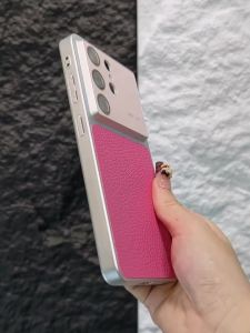 Luxury Leather Texture Phone Case For Tecno Spark Slim Anti-Slip Shockproof Camera Protection Back Cover
