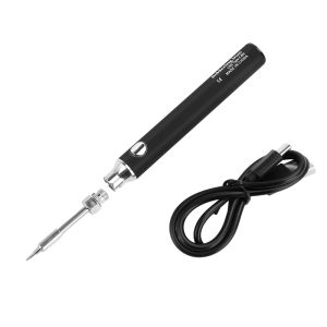 Aideepen | No Battery Model Mini USB Soldering Iron Type-C plug-in Three Levels Temperature Regulation Soldering Iron Electrician Tools