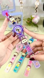Jam Tangan Anak Karakter Labubu Trendy Untuk Si Kecil Yang Aktif dan Stylish Fitur Lampu Berkedip