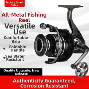 GANGBALI | New All Metal Stainless Steel Long Cast Fishing Reel