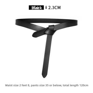 BILLI ZILLY | Decorative Knot Leather Belt