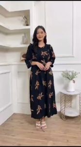 Daster Maura Sekdress Busui & Daster Rempel Bahan Rayon Premium LD 120