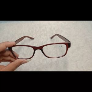 TERMURAH - Kacamata Baca Plus (+) Double Lensa Untuk Baca dan Jalan Bifocal Glasses Pria Wanita Super Fokus ( U.K +100 s/d +3.00 ) Kacamata Rabun Dekat Bingkai Coklat Lensa Transparan Kacamata 2 fungsi Baca Jalan Murah Terbaru  Hifh Quality Import
