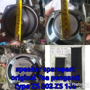 speaker Toa original pabrik untuk Menganti type speaker colom mesjid-mesjid musholla lapangan ruang meeting merk Toa ZS 102 ZS 202 Harga Termurah kwalitas bukan murahan harga per 1 Pcs