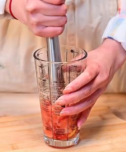 DXL Mash Stick Crushed Ice Hammer Fruit Juice Stick Hand Beaten Milktea Lemon Tea Tool Shaker Juice Stick