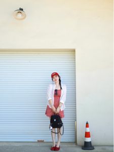 plus Size Plaid Mini Dress Backless Summer Beach Style for Plump Women Short Skirt Red Color Sweet Style round Neckline No Sleeve