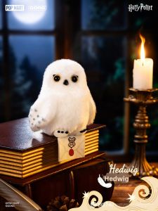 GONG | Mặt dây chuyền thú nhồi bông Harry Potter Owl hộp quà bí mật mặt dây chuyền thú nhồi bông Hedwig