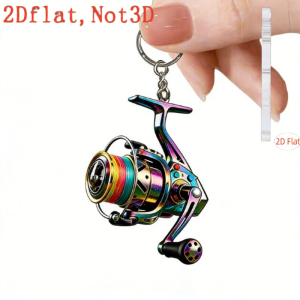 New Cross-border 2D Flat Acrylic Keychain with "67" Number and Letter Design Fashion Pendant Festival Gift