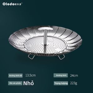 Olodo | Đĩa Hấp Đa Năng Inox