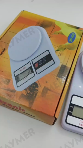 (SG) Digital Electronic Kitchen Food Weighing Measuring Scale LCD AA Battery Accurate Up to 10kg Weight Capacity SF-400