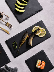 Black Slate Plate
