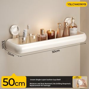 ERMO | Suction Cup No-drill Bathroom Shelf