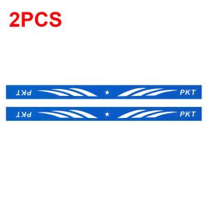 2Pcs Badminton Racket Frame Protector Tape PU Self Adhesive Edge Guard for Badminton Tennis Racket Head Scratch Cover Strip Film