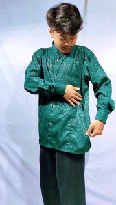 Koko kemeja kemko sultan embos terbaru 2024 lengan panjang manset kancing import