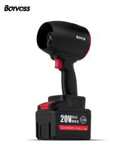 Barvoss X70 Handheld Turbine Blower Fan Super Powerful Snow Blowing Fan High Speed Adjustable Wind 12000mAh Battery Home Use