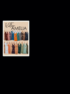 kaftan AMELIA kain jenis CEY baju muslimah Ironless senang jaga & cepat sarung