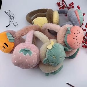 Bịt tai giữ ấm mùa đông cho bé chụp tai hình hoa quả cute dễ thương Pama STORE PK41
