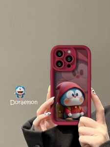 เคสโทรศัพท์ซิลิโคนลายโดราเอมอนสร้างสรรค์น่ารักสําหรับ Vivo ฝาครอบป้องกันการล่มสลายเหมาะสําหรับรุ่นต่างๆ