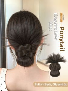XIAOQI | Natural Texture Low Bun Hair Clip