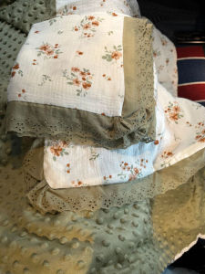 Double Layer Cotton Duvet Cover Breathable Soft Pure Cotton Bean Flannel Blanket Single Person Autumn Winter Spring Summer Use